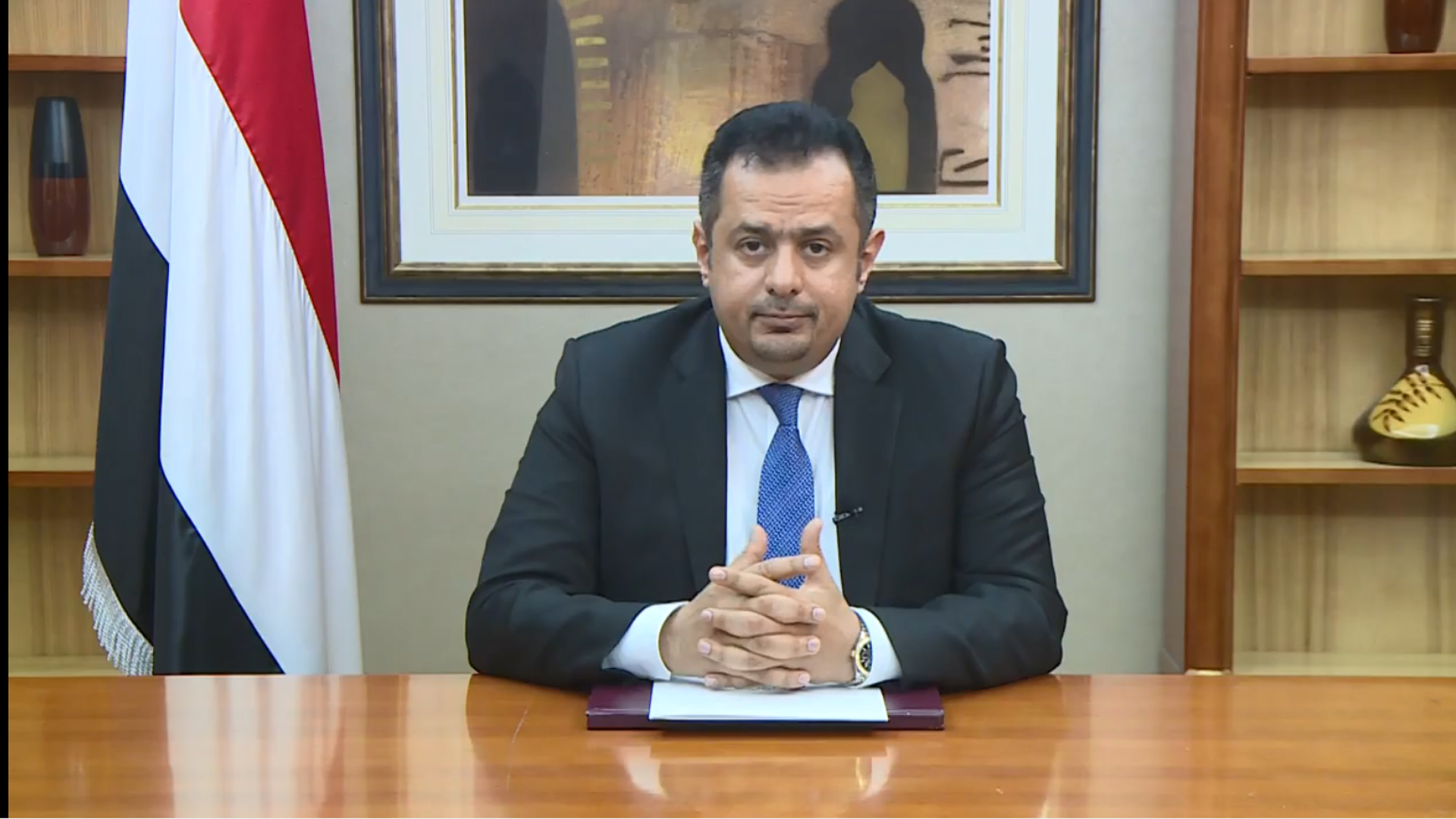كلمة رئيس الوزراء الدكتور معين عبدالملك حول وباء كورونا المستجد