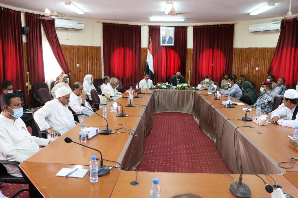 اجتماع لجنة الطوارئ بوادي حضرموت