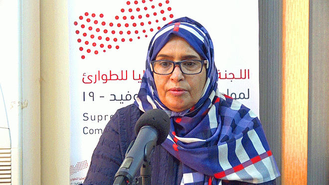 متحدث باسم لجنة الطوارئ د.إشراق السباعي