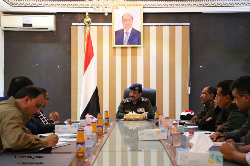 وزير الداخلية خلال اللقاء