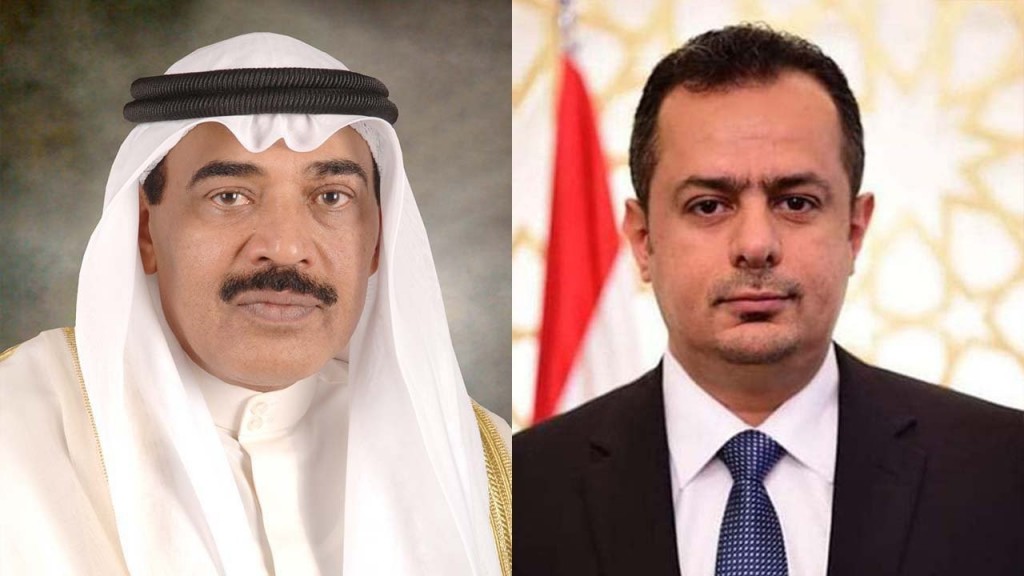 رئيس الوزراء مع نظيره الكويتي