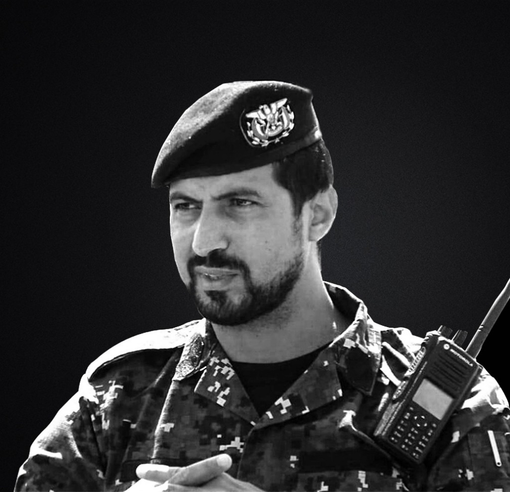 الشهيد عبدالغني شعلان قائد قوات الأمن الخاصة بمحافظة مأرب
