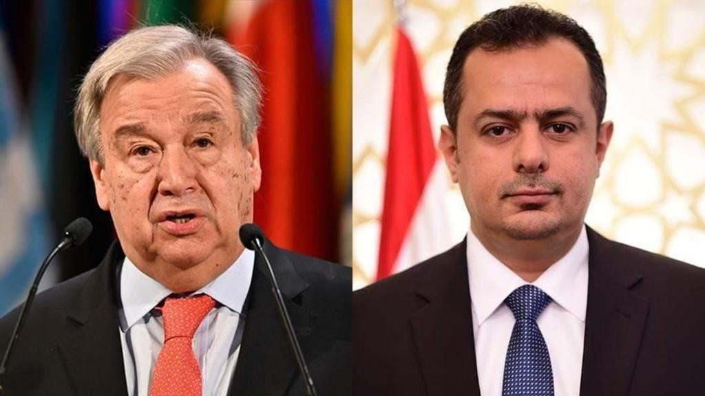 رئيس الوزراء مع الأمين العام للأمم المتحدة