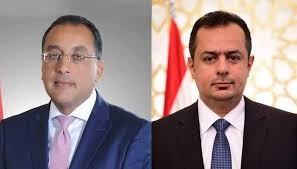 دولة رئيس الوزراء مع نظيره المصري