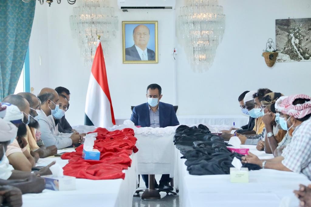 رئيس الوزراء خلال اللقاء