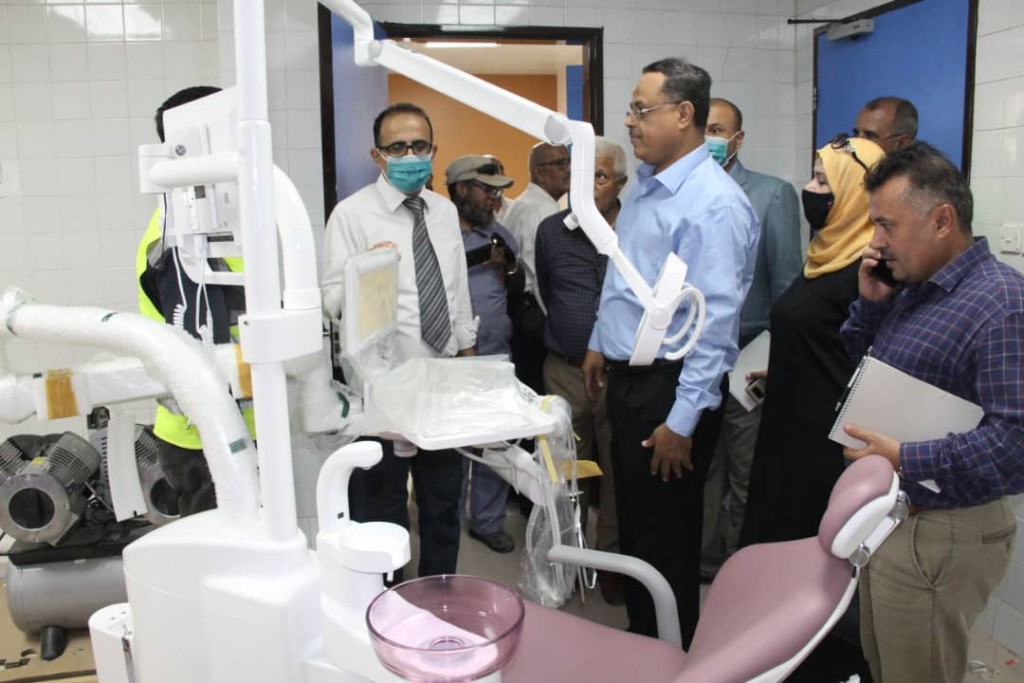 وزير الصحة خلال زيارته التفقدية
