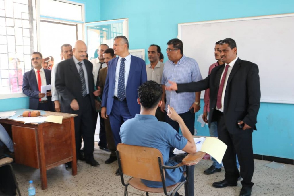 نائب وزير التعليم الفني خلال عملية التدشين