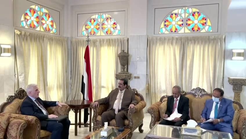 وزير الداخلية خلال اللقاء