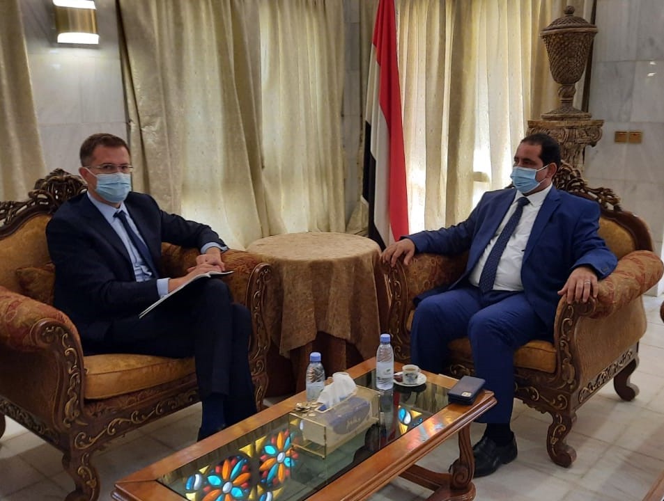 وزير الداخلية خلال اللقاء