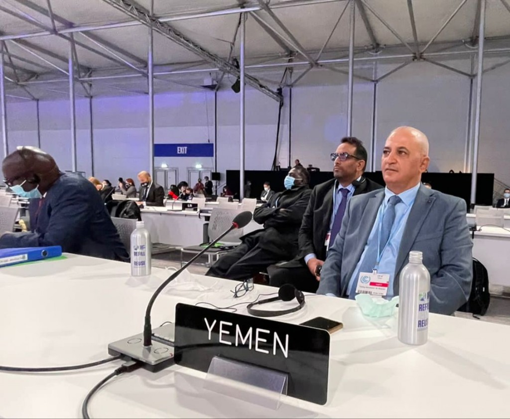 وزير المياه خلال مشاركته