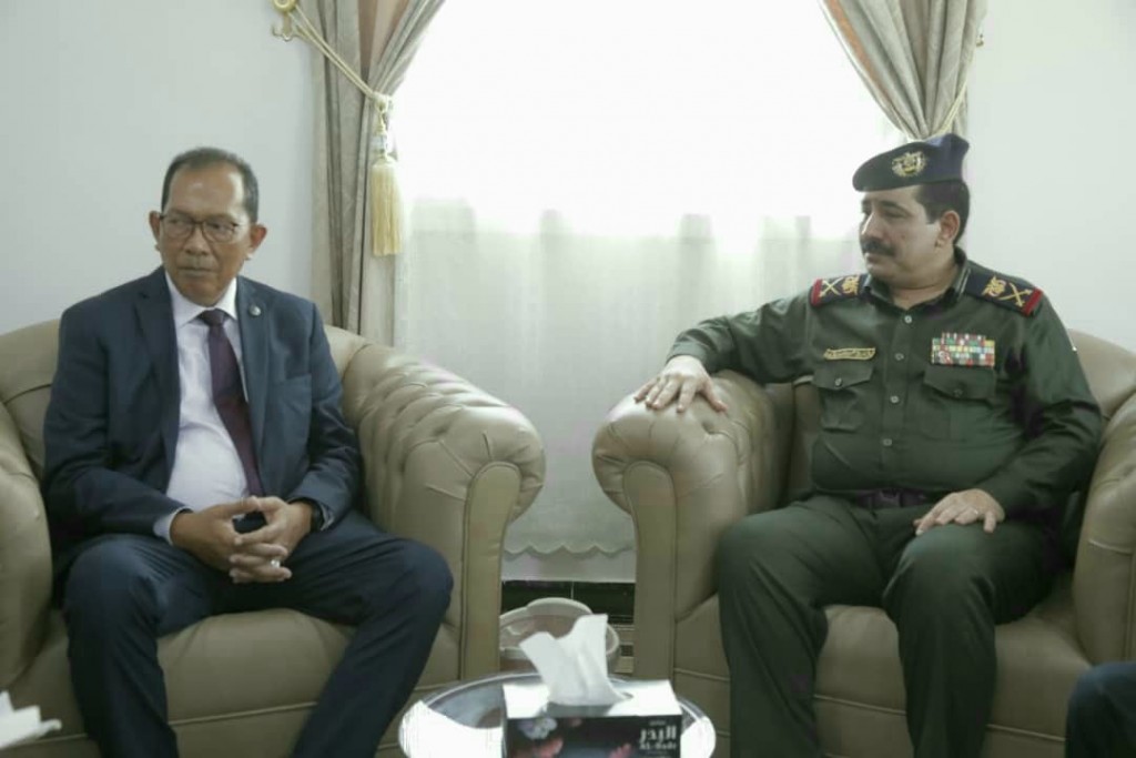 وزير الداخلية خلال اللقاء