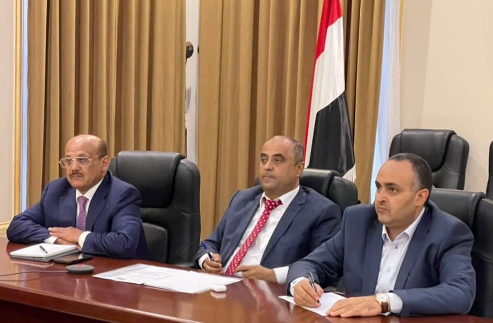 وزير المالية خلال اللقاء