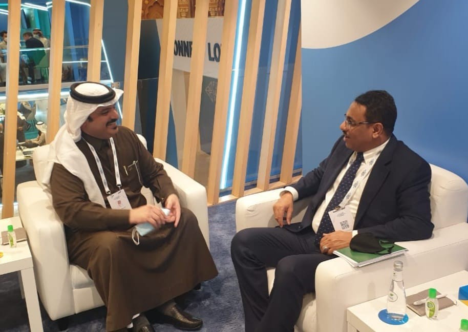 وزير النفط خلال اللقاء