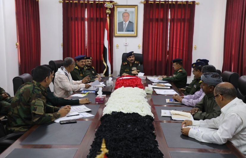 وزير الداخلية خلال اللقاء