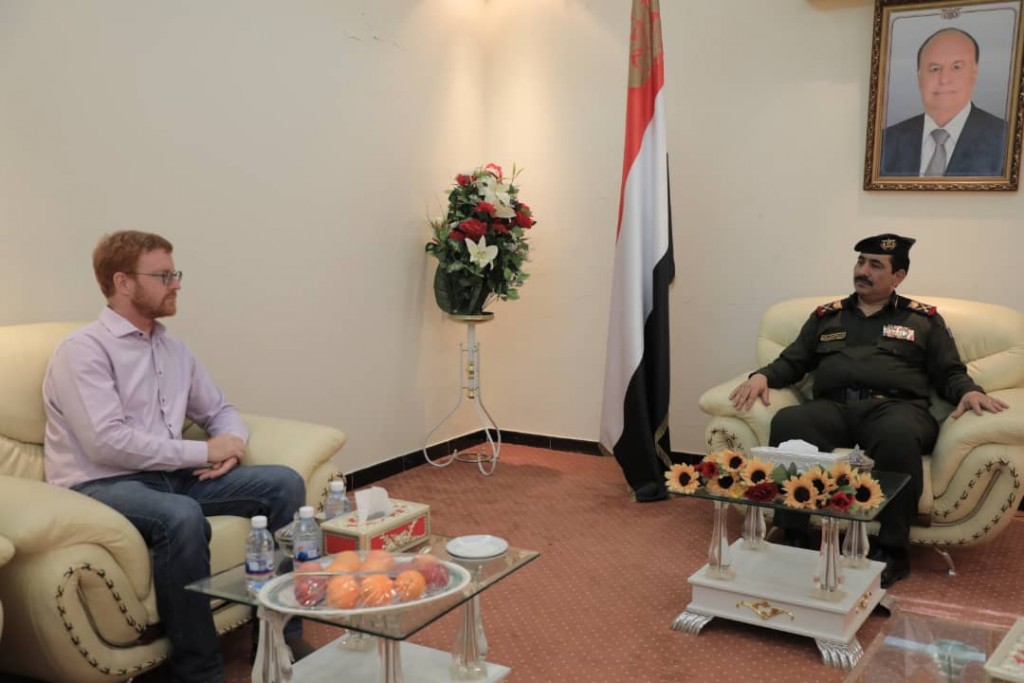 وزير الداخلية خلال اللقاء
