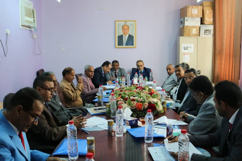 وزير التعليم العالي خلال اللقاء