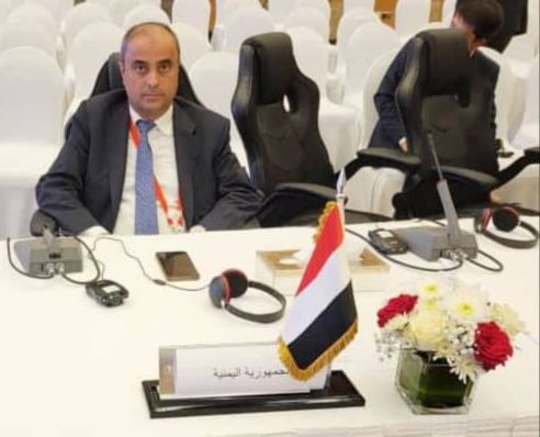 وزير المياه والبيئة خلال اللقاء
