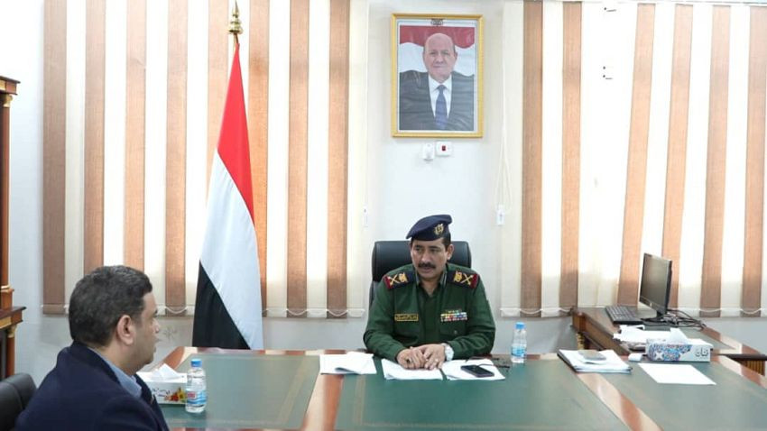 وزير الداخلية خلال اللقاء