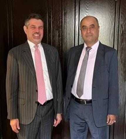وزير المالية خلال اللقاء
