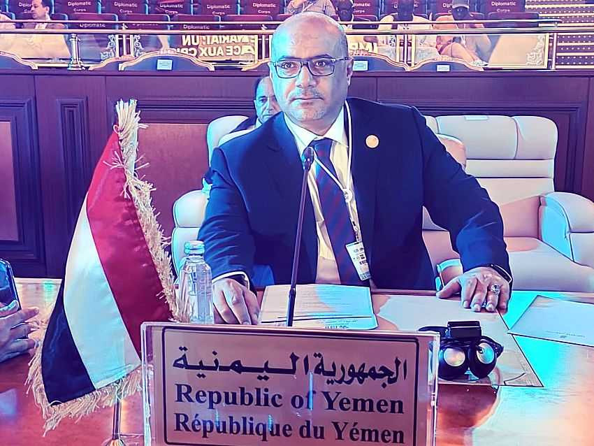 وزير التخطيط خلال المشاركة