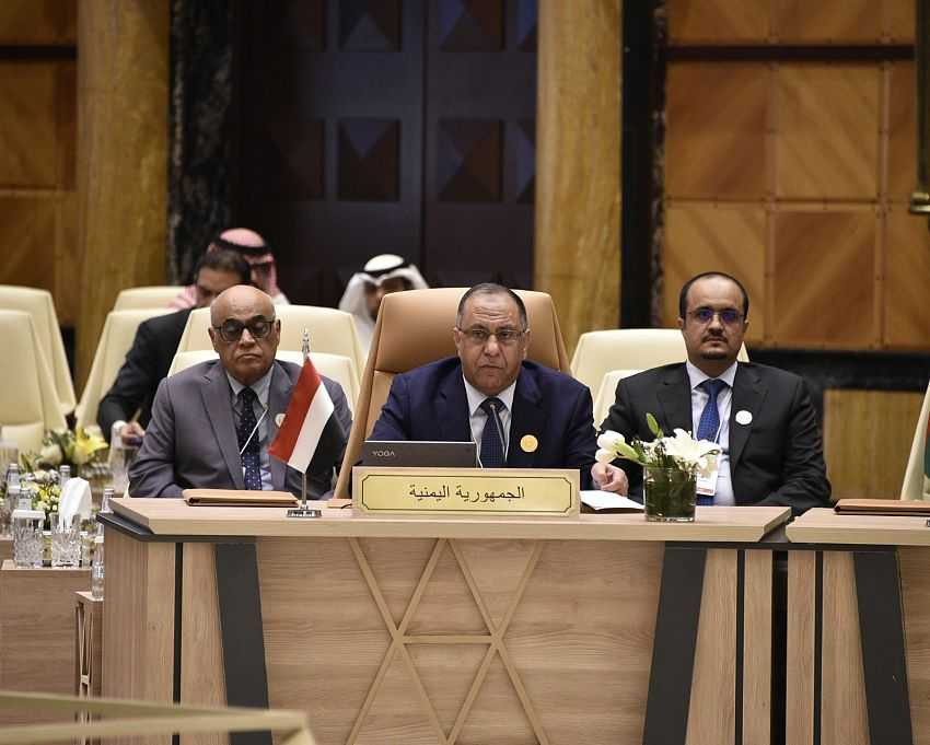 وزير الصناعة والتجارة خلال المشاركة