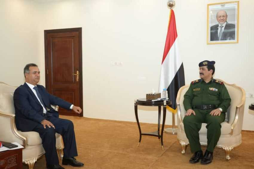وزير الداخلية خلال اللقاء