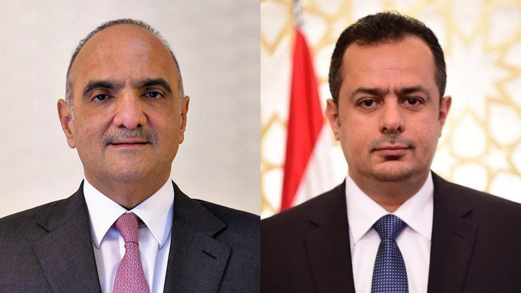 رئيس الوزراء مع نظيره الأردني