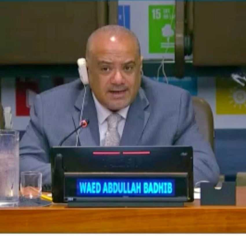 وزير التخطيط خلال المشاركة