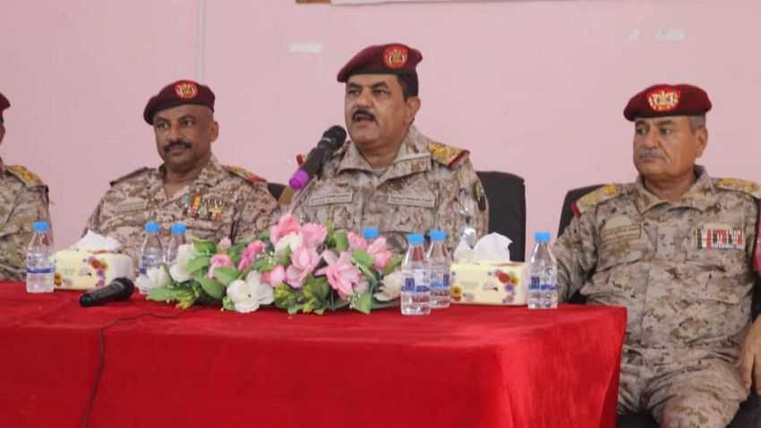 وزير الدفاع خلال التدشين