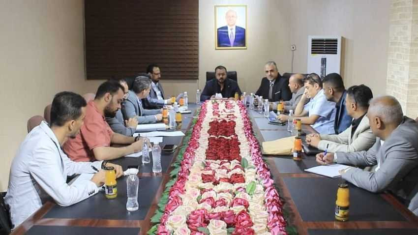 وزير الأشغال يترأس اجتماعاً لقيادة مجلس إدارة صندوق صيانة الطرق والجسور