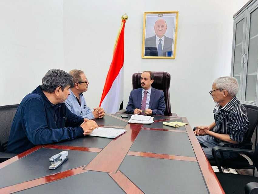 اجتماع وزير الإعلام والثقافة والسياحة بقيادة الهيئة العامة للآثار