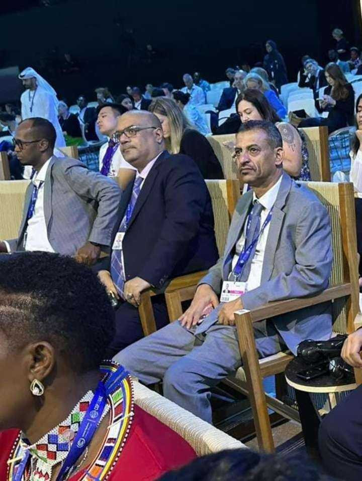 مشاركة وزير التخطيط في فعالية " الإغاثة والتعافي والسلام"، في القمة العالمية للمناخ COP28