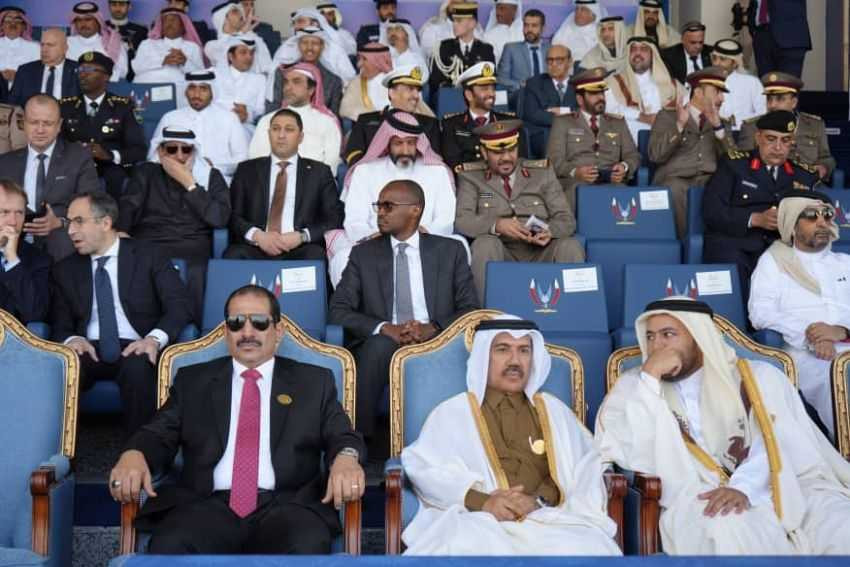 مشاركة وزير الداخلية في حفل تخرج دفعة من كلية الشرطة في دولة قطر