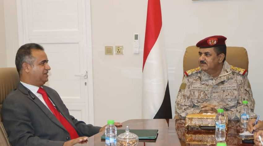 لقاء وزير الدفاع بالسفير الليبي لدى بلادنا