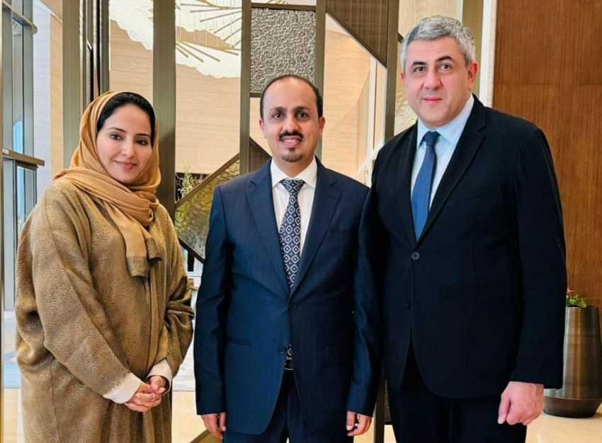 لقاء وزير الإعلام مع الأمين العام لمنظمة السياحة العالمية