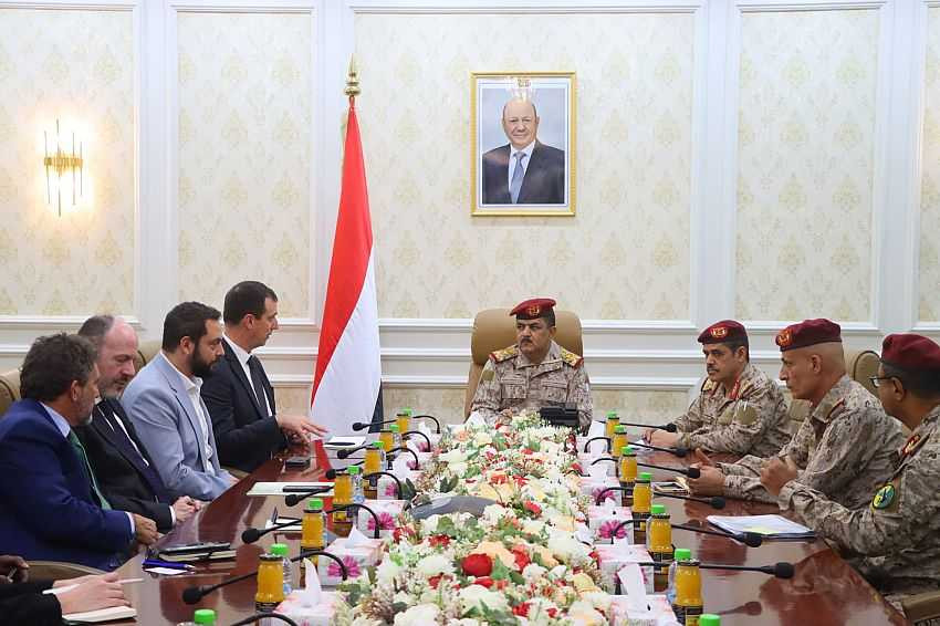 لقاء وزير الدفاع مع وكيل الأمين العام للأمم المتحدة