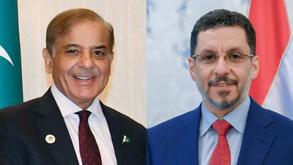 تهنئة رئيس الوزراء لنظيره الباكستاني بذكرى اليوم الوطني