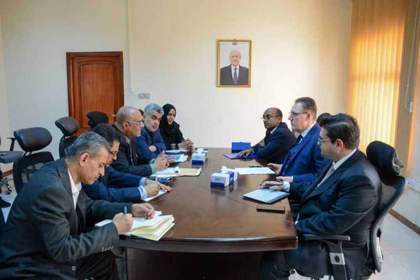 لقاء وزير التخطيط مع الأمين العام المساعد المدير الإقليمي للدول العربية في برنامج الأمم المتحدة الإنمائي