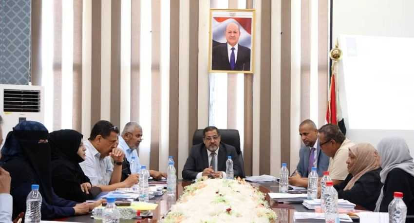 لقاء وزير العدل مع مدير مشروع تعزيز الوصول الشامل للعدالة في اليمن PIAJY