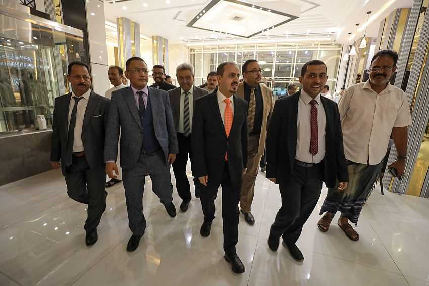 زيارة وزير الإعلام  لفندق نستو بالمكلا