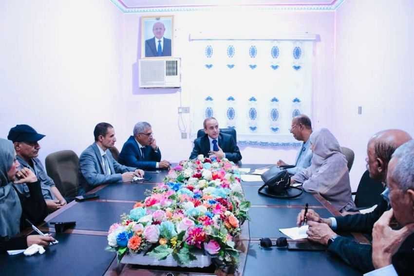 لقاء وزير التعليم العالي والبحث العلمي مع قيادة المجلس الطبي الأعلى