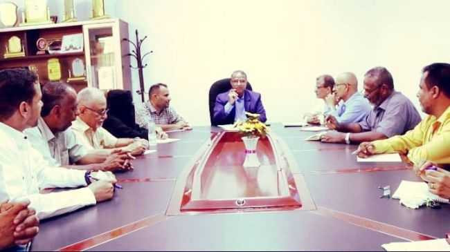 اجتماع برئاسة وزير الشؤون الاجتماعية والعمل د. محمد الزعوري،