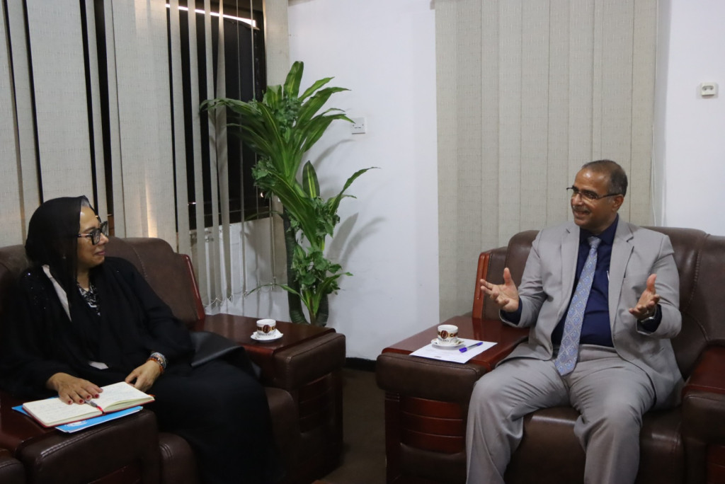 الوزير الزعوري يبحث مع مديرة اليونيسيف تعزيز التعاون في مجالات حماية الطفولة