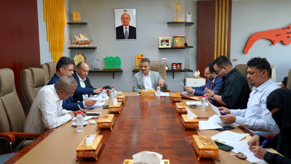 لملس والوالي يستعرضان الخطة الأولية لمؤتمر عدن الاقتصادي