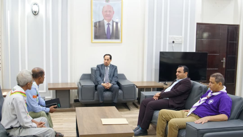 وزير الشباب يؤكد حرص الوزارة على مشاركة الكشافة اليمنية في مختلف الفعاليات الدولية