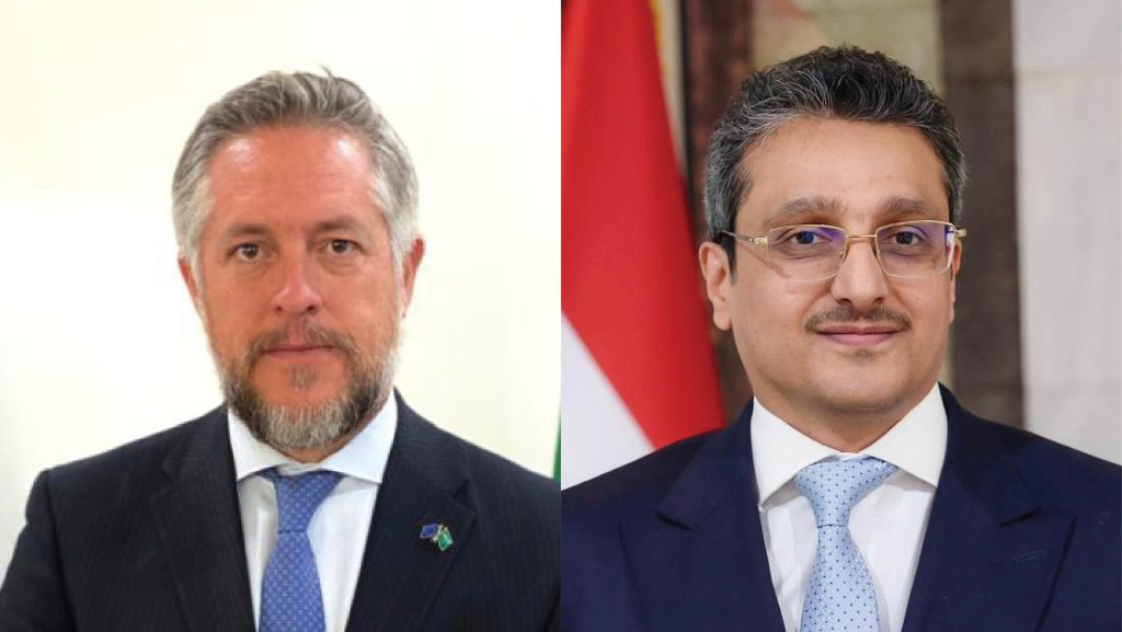 الوزير دماج وسفير الاتحاد الأوروبي