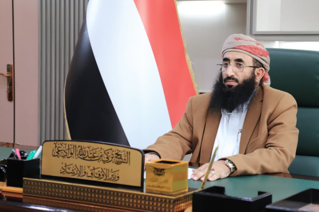 الوزير الوادعي: اعتداءات الميليشيات الحوثية على المساجد تظهر حقيقة سياساتها وأجندتها