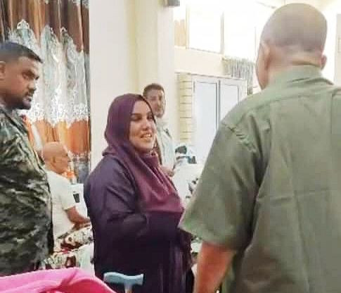 وزيرة الدولة لشؤون المرأة تتفقد أوضاع دار رعاية المسنين بعدن