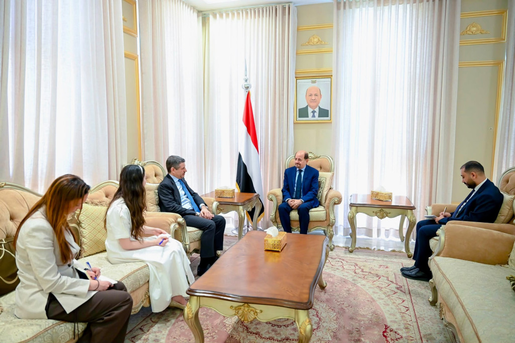رئيس الوزراء وزير الخارجية يستقبل السفير الأمريكي