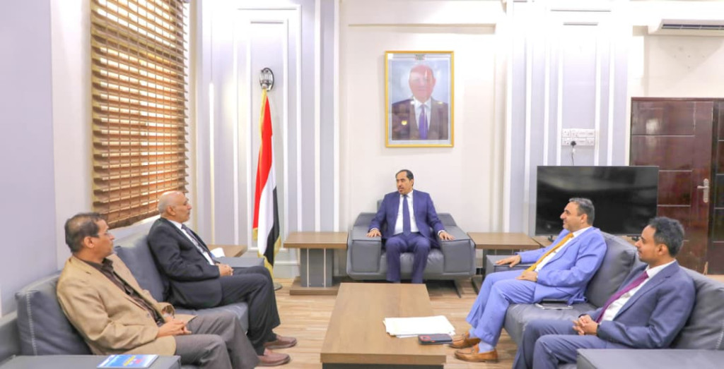 الوزير البكري يناقش مع رئيس جامعة إقليم سبأ تعزيز التعاون وإنشاء كلية للتربية الرياضية